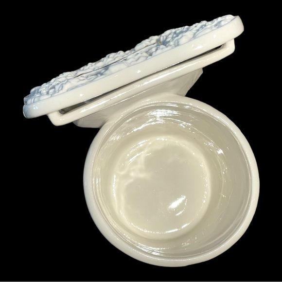 Rare Vintage Holland Mold Ceramic Photo Frame Planter “Gardenia Photo Frame” - Picture 7 of 8